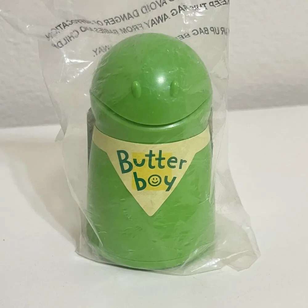 Talisman Designs Butter Boy Corn the Cob Butter Spreader Green NEW